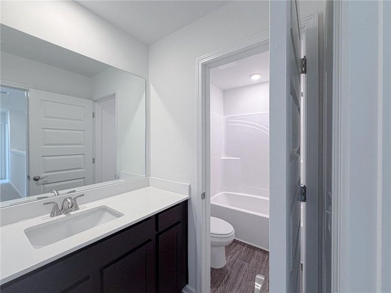 Furnished interior view inside a new home in , Rockmart (Image 7).