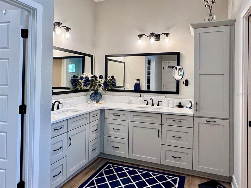 Furnished interior view inside a new home in , The Villages (Image 31).