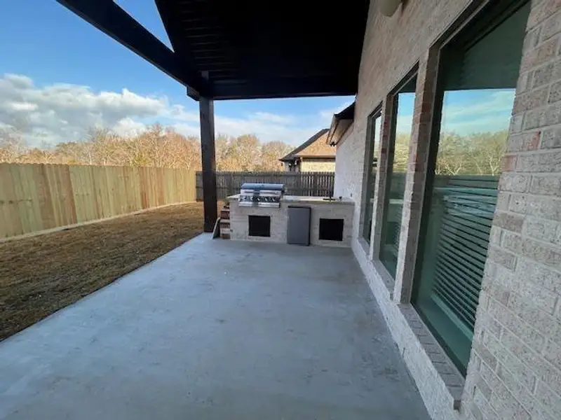 Exterior details and patio area of a home in , Beaumont (Image 3).