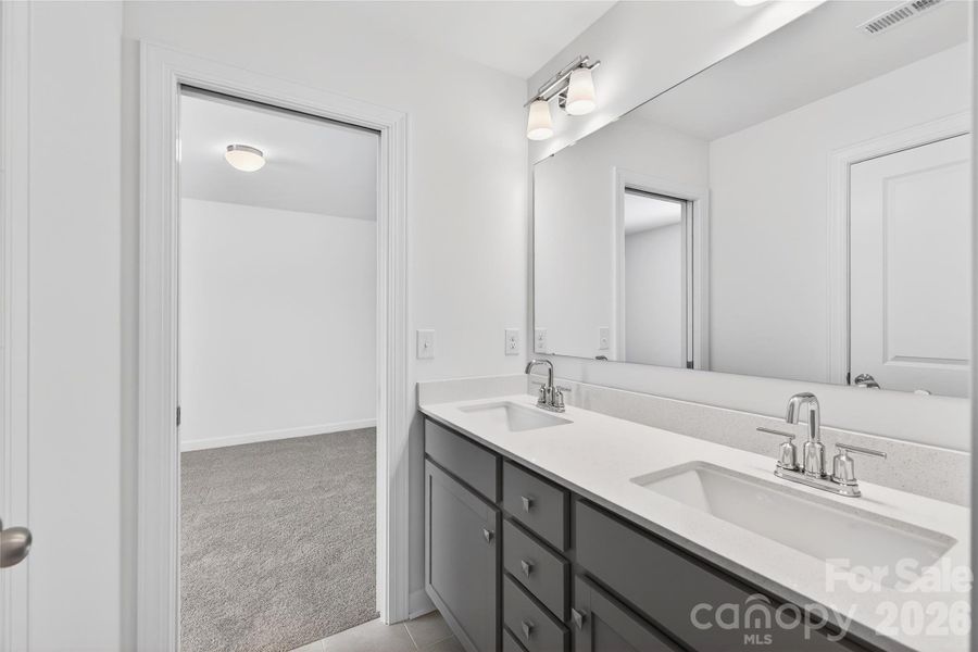 Furnished interior view inside a new home in , Troutman (Image 27).