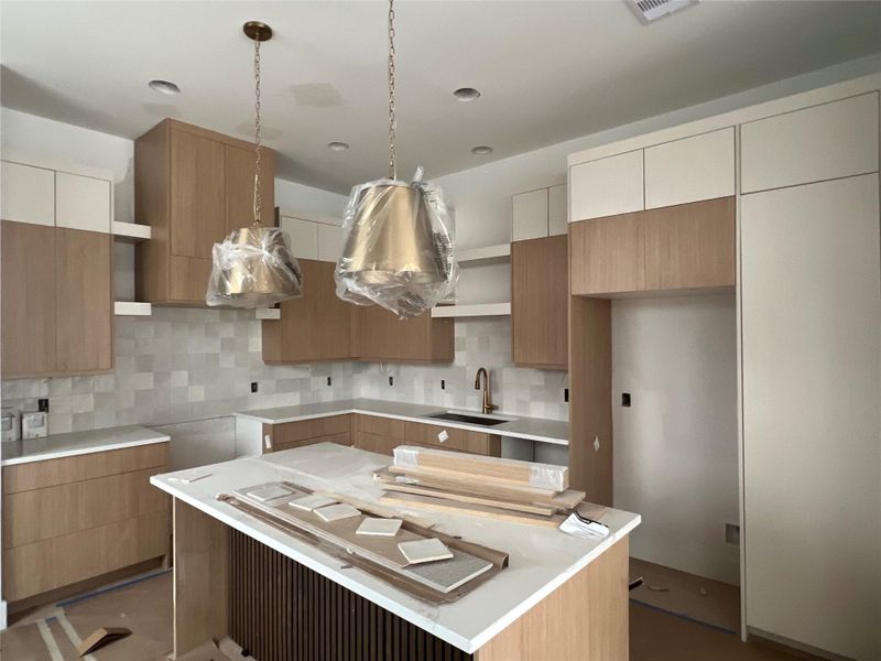 In-progress construction of a new home in , Houston, TX (Image 3).