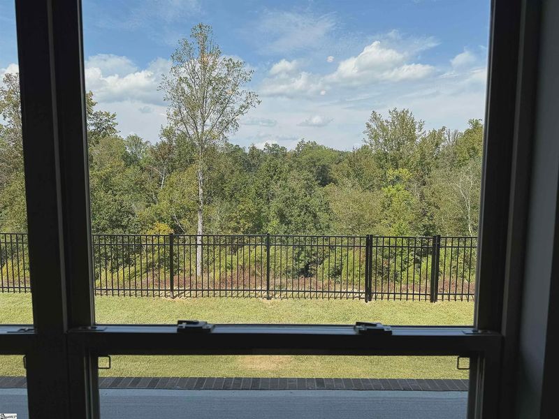 Exterior details and patio area of a home in Bracken Woods, Piedmont (Image 3).