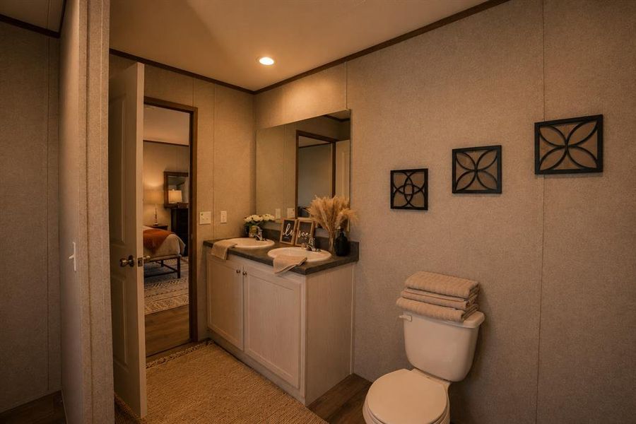Furnished interior view inside a new home in , Azle (Image 7).