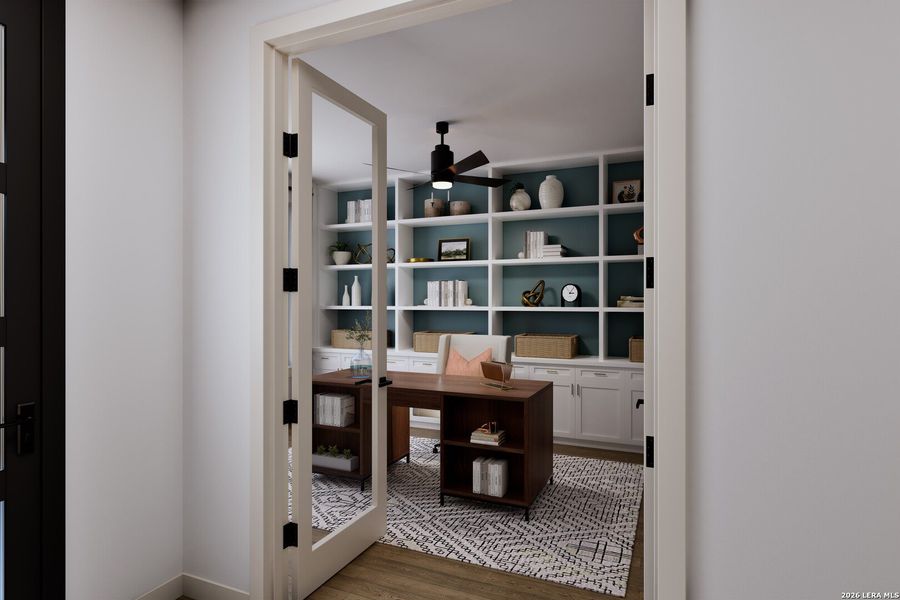 Furnished interior view inside a new home in Meyer Ranch – Select Reserve Series, New Braunfels (Image 3).