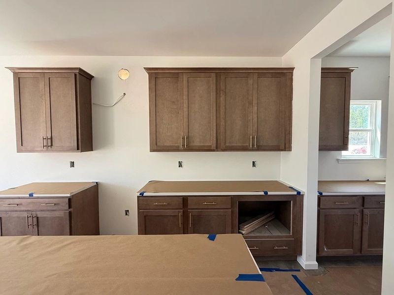 In-progress construction of a new home in The Point, Rolesville, NC (Image 12).