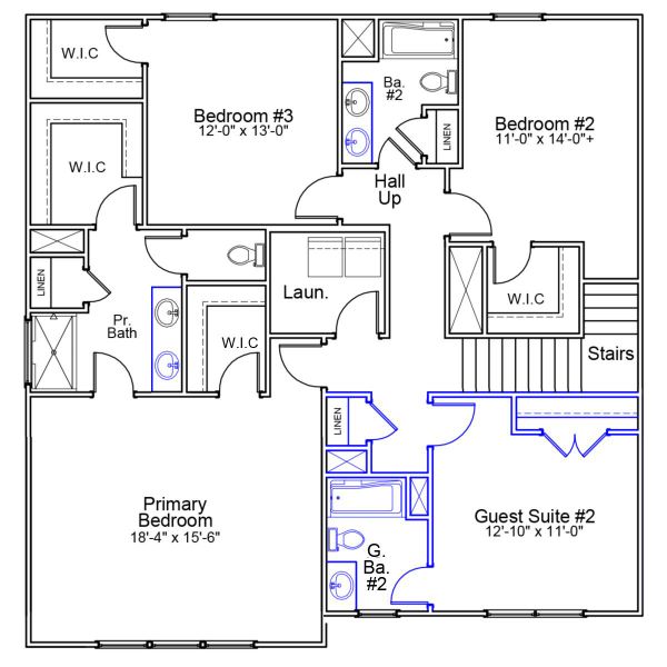 2D floor plan layout of this home in Fairview Falls, Chesnee, SC (Image 3). 2D floor plan layout of this home in Fairview Falls, Chesnee, SC (Image 3).