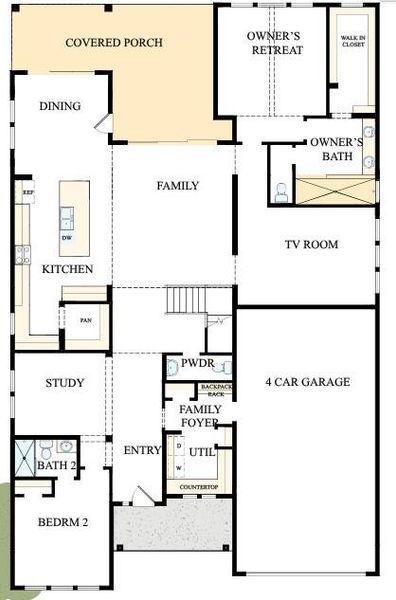 Floor Plan - 1st Floor