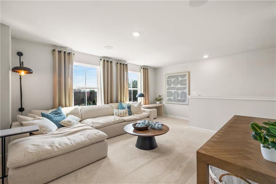 Furnished interior view inside a new home in Avery Ridge, Gainesville (Image 7).