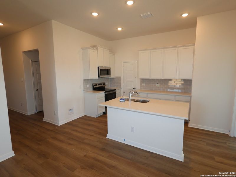 Furnished interior view inside a new home in Meadows at Clear Springs, New Braunfels (Image 4).