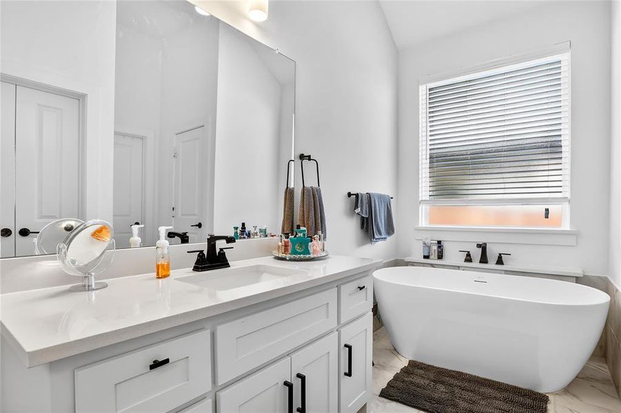 Furnished interior view inside a new home in , Little Elm (Image 11).