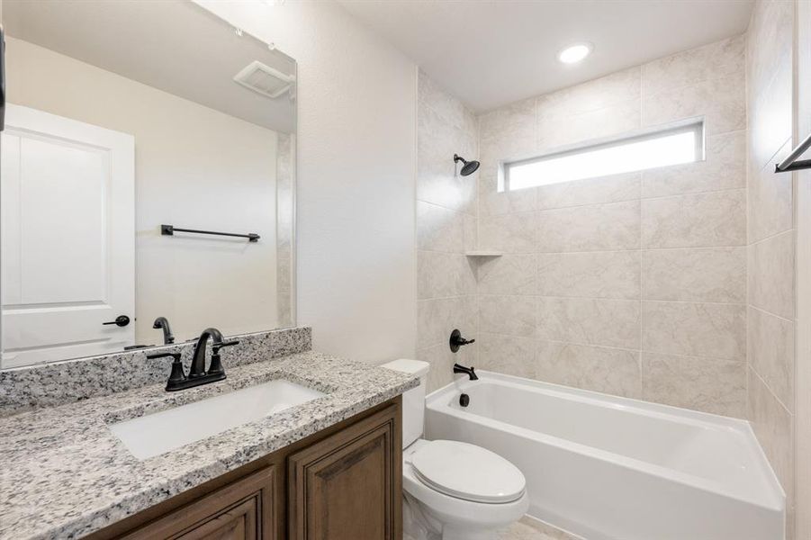 Furnished interior view inside a new home in Mockingbird Hills 60-65, Joshua (Image 7).