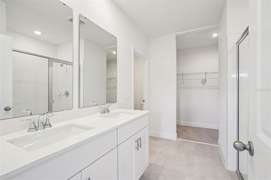 Furnished interior view inside a new home in The Reserve at Hammock Oaks - Signature Series, Lady Lake (Image 9).