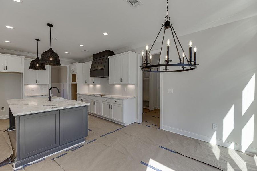 Furnished interior view inside a new home in , Buford (Image 5). Furnished interior view inside a new home in , Buford (Image 5).