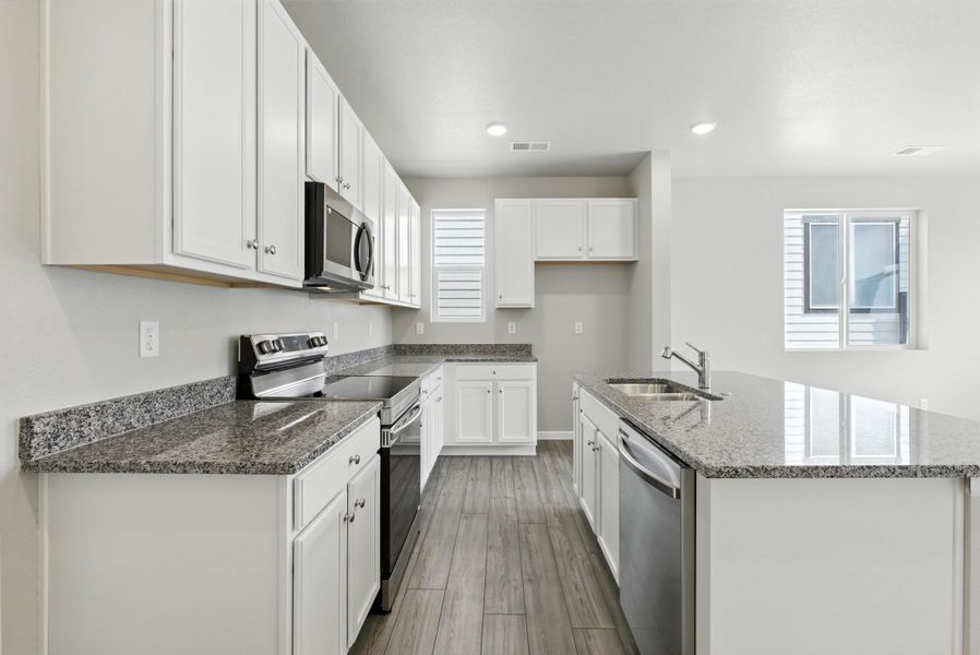 Furnished interior view inside a new home in Pintail Commons at Johnstown Village, Johnstown (Image 10).