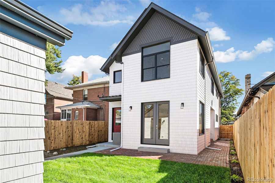Exterior details and patio area of a home in , Denver (Image 25).