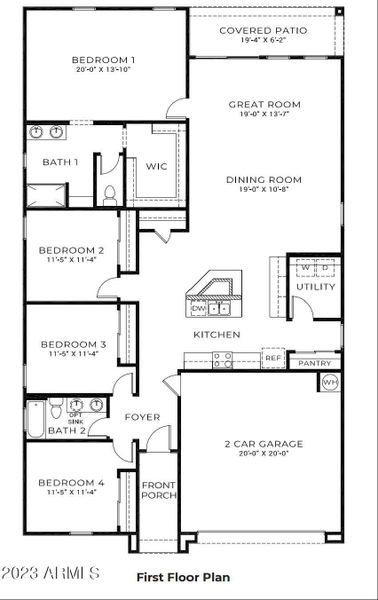 Kingston floorplan