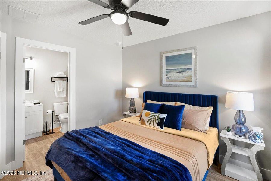 Furnished interior view inside a new home in , St. Augustine (Image 19).