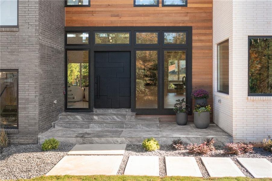 Exterior details and patio area of a home in , Atlanta (Image 43). Exterior details and patio area of a home in , Atlanta (Image 43).