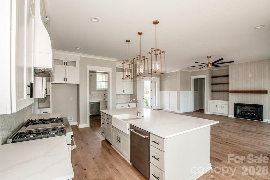 Furnished interior view inside a new home in , Mooresville (Image 11).