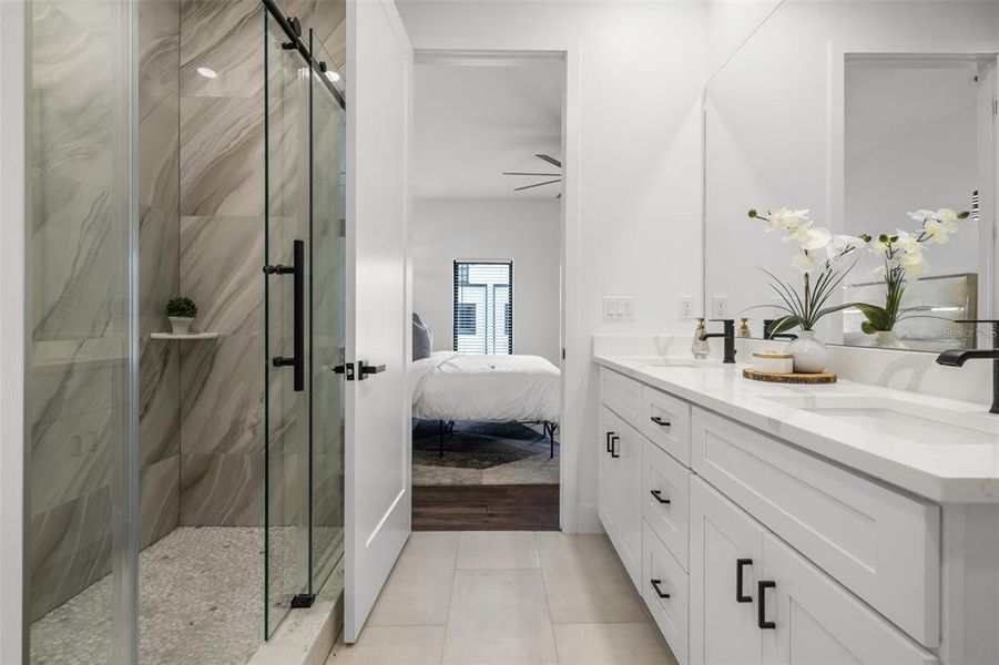 Furnished interior view inside a new home in , Pinellas Park (Image 17).