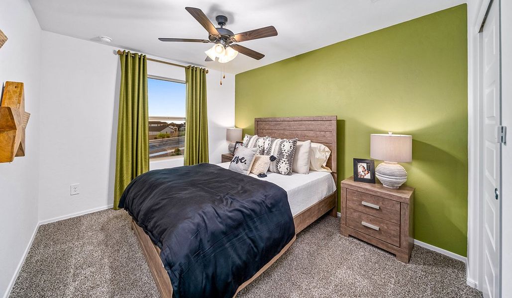 Furnished interior view inside a new home in Blackhawk, Tucson (Image 28). Furnished interior view inside a new home in Blackhawk, Tucson (Image 28).