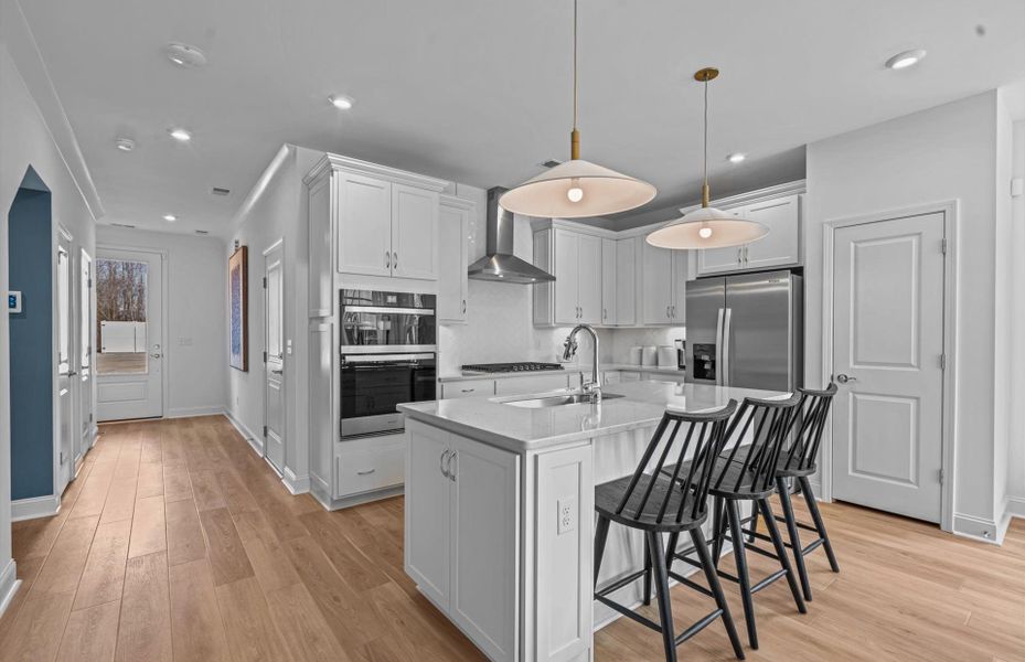 Representative furnished interior of a home built from the Byrnes 2-Story by Pulte Homes in Alston Park, Greenville (Image 11).