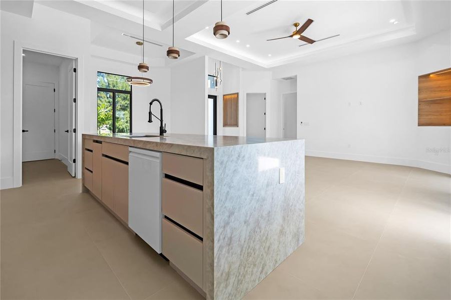 Furnished interior view inside a new home in , Cape Coral (Image 19).