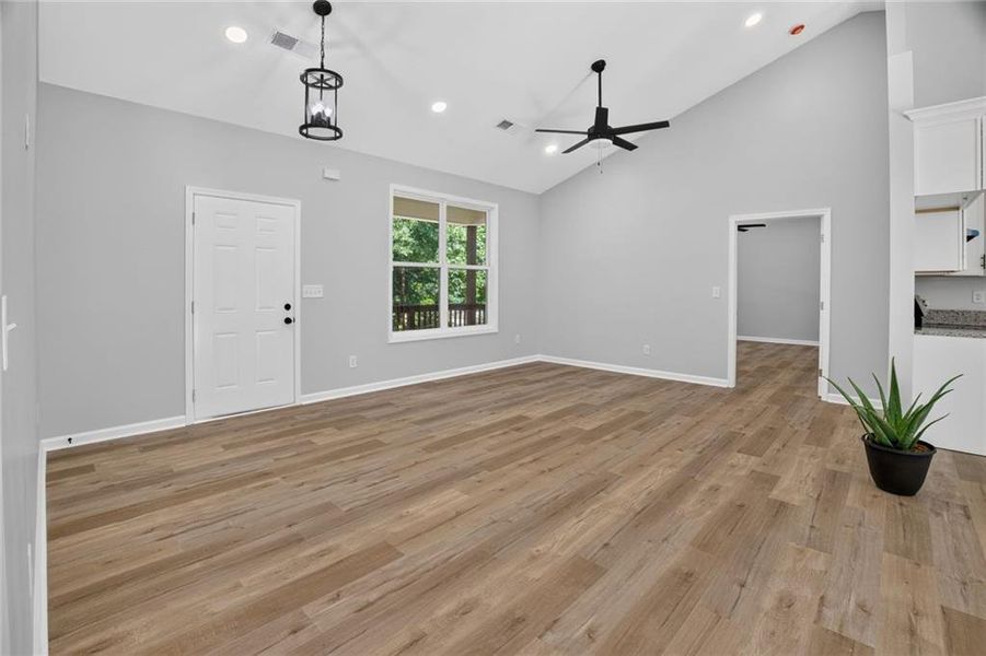Spacious, unfurnished interior of a new home in , Locust Grove (Image 24).