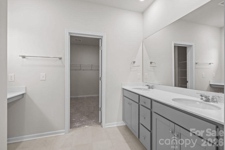 Furnished interior view inside a new home in McFarland Estates, York (Image 12).