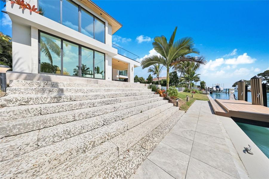 Exterior details and patio area of a home in , Miami (Image 24). Exterior details and patio area of a home in , Miami (Image 24).