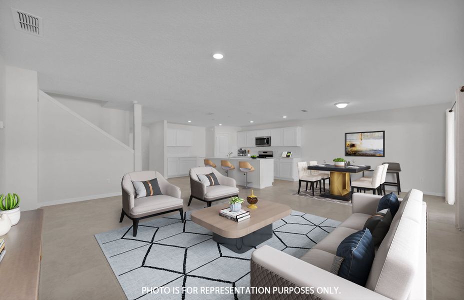 Model Representation | Open Concept Layout