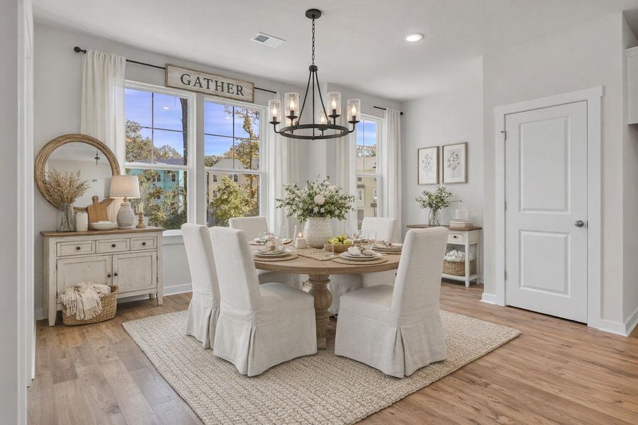 Furnished interior view inside a new home in , Johns Island (Image 6).