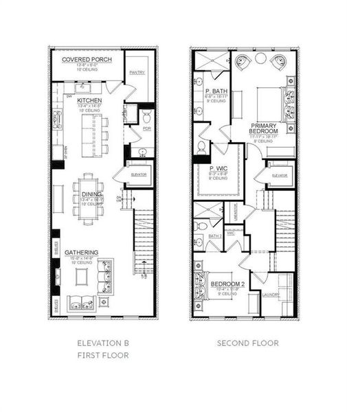 2D floor plan layout of this home in , Alpharetta, GA (Image 5).
