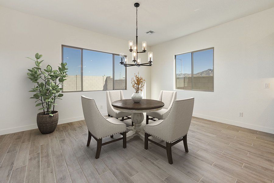 Furnished interior view inside a new home in Salero, Laveen (Image 5).