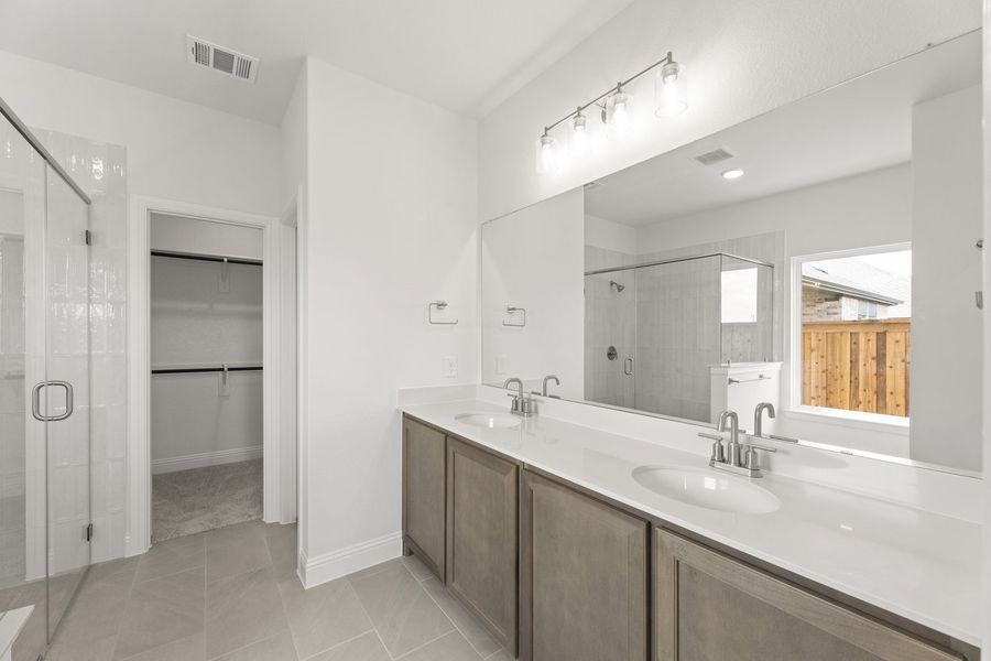 Furnished interior view inside a new home in The Reserve at Spiritas Ranch, Little Elm (Image 11).