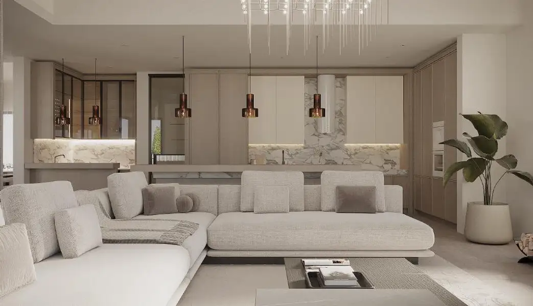 Furnished interior view inside a new home in , Jonestown (Image 8).