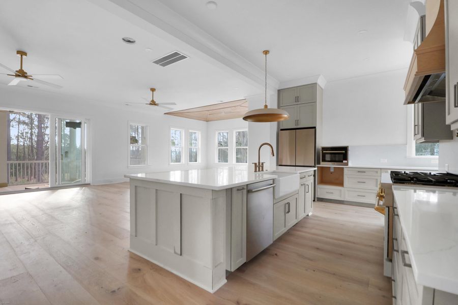 Furnished interior view inside a new home in , Awendaw (Image 6).