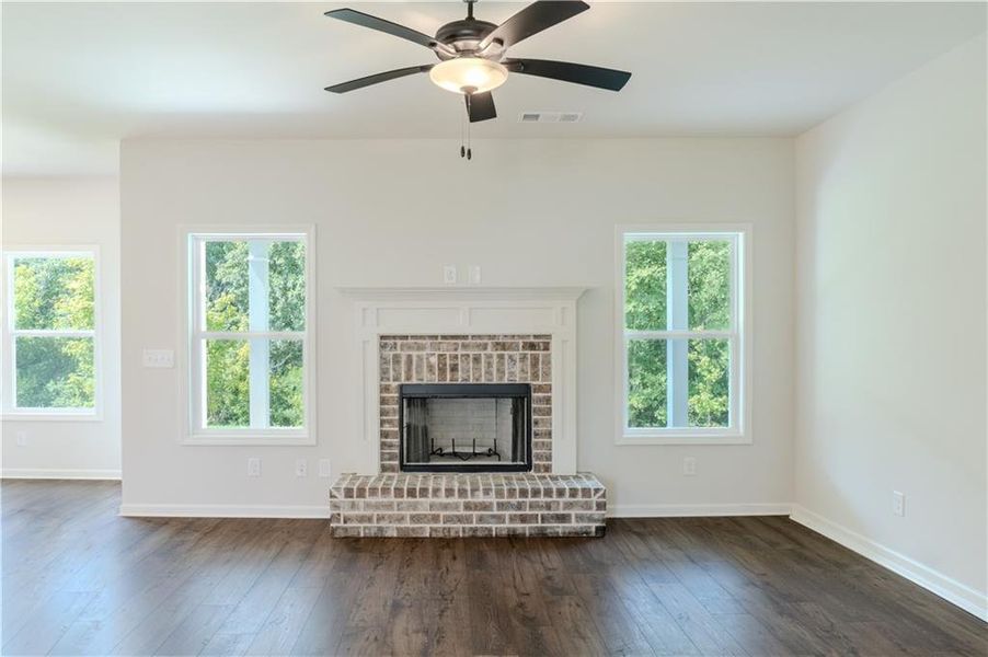 Furnished interior view inside a new home in Harmony Farms, Eatonton (Image 16). Furnished interior view inside a new home in Harmony Farms, Eatonton (Image 16).