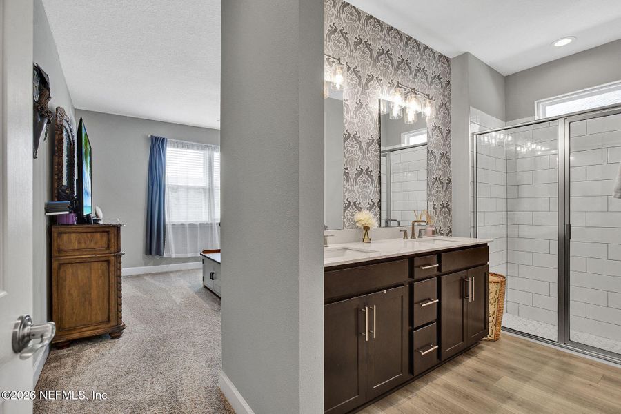 Furnished interior view inside a new home in Verano Creek, St. Augustine (Image 15).