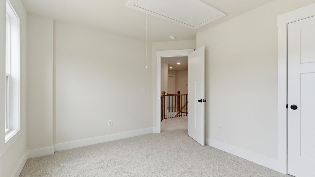 Furnished interior view inside a new home in Mulberry Estates, Simpsonville (Image 32).