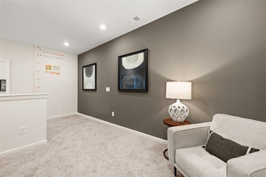 Furnished interior view inside a new home in Jameson Towns, Villa Rica (Image 31).