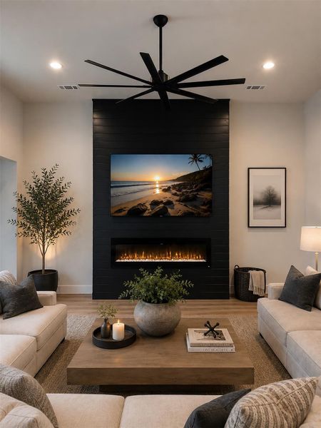 virtually staged living room virtually staged living room