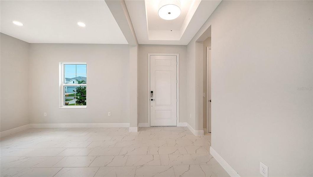 Spacious, unfurnished interior of a new home in Grand Park, Sarasota (Image 26). Spacious, unfurnished interior of a new home in Grand Park, Sarasota (Image 26).