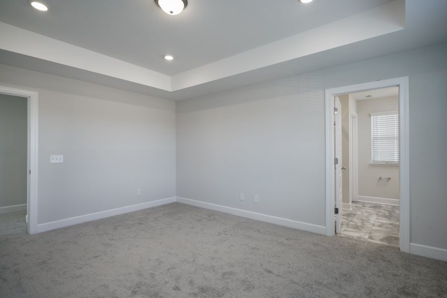 Representative unfurnished interior of a home built from the The Kennedy by Cothran Homes in Holly Ridge, Greenville (Image 33).