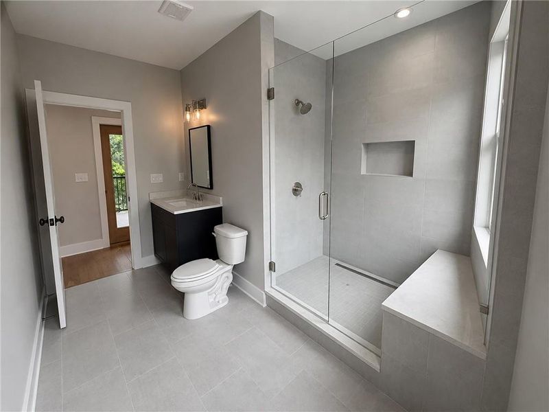 Furnished interior view inside a new home in , Atlanta (Image 14).