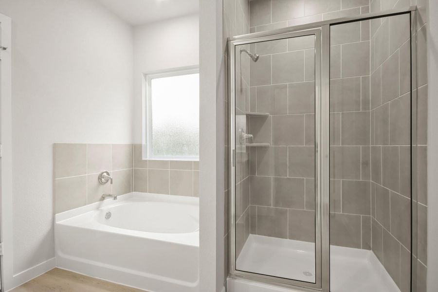 Furnished interior view inside a new home in Oakwood Ranch, Willis (Image 7).