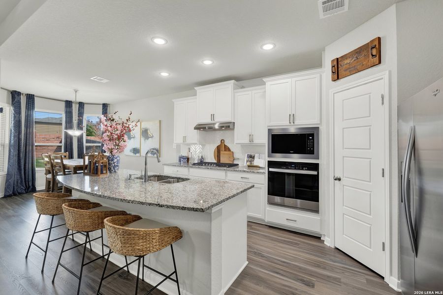 Furnished interior view inside a new home in Buffalo Crossing, Cibolo (Image 36).
