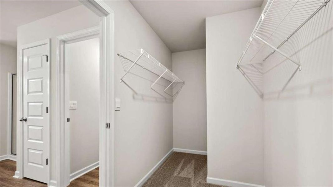 Spacious, unfurnished interior of a new home in Poplar Preserve, Newnan (Image 25).