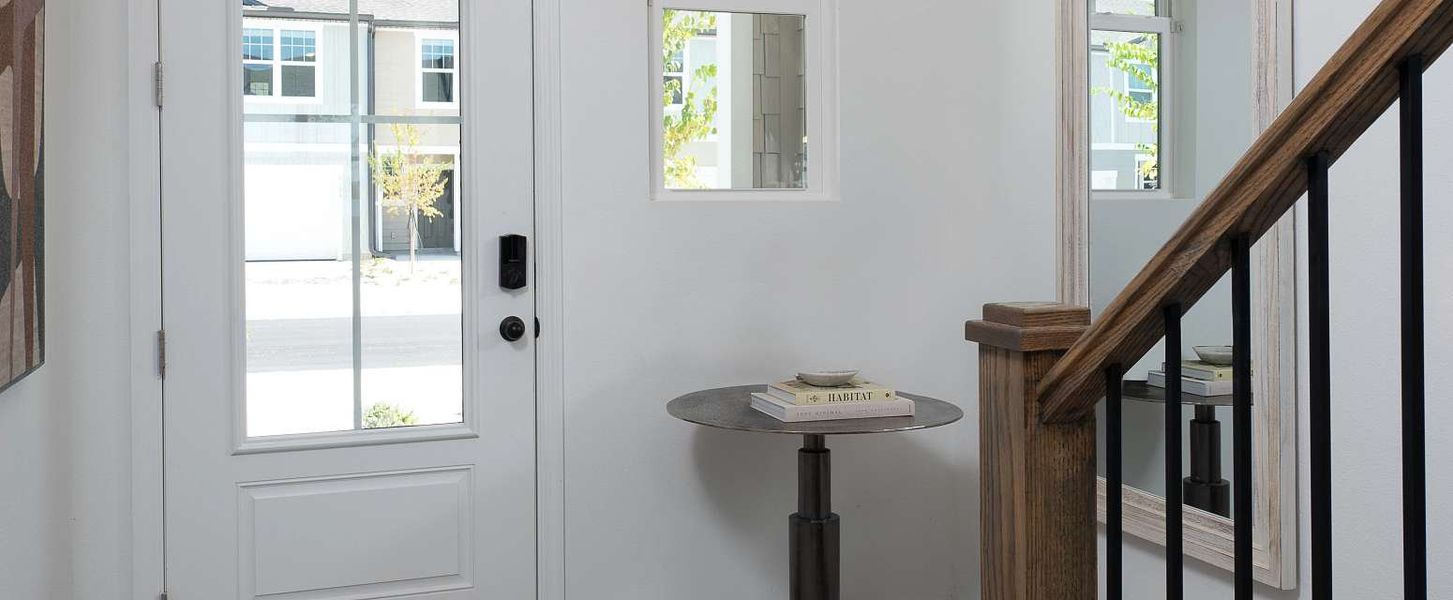 Representative furnished interior of a home built from the Surf by Ashton Woods in Catamaran Cove Townhomes, Rockledge (Image 6).