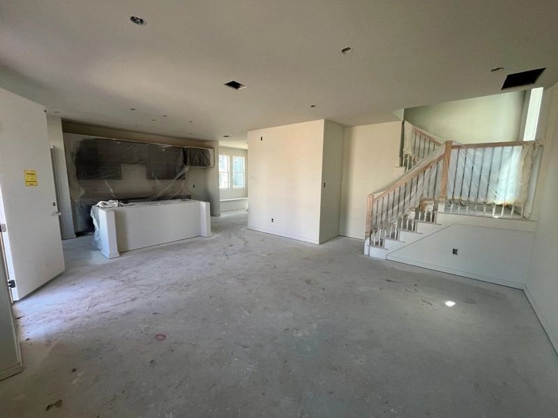 In-progress construction of a new home in Lariat, Liberty Hill, TX (Image 4).